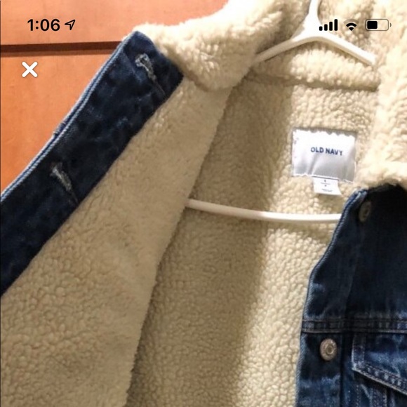 Jean jacket - Sherpa lined with tag Small - Picture 2 of 3